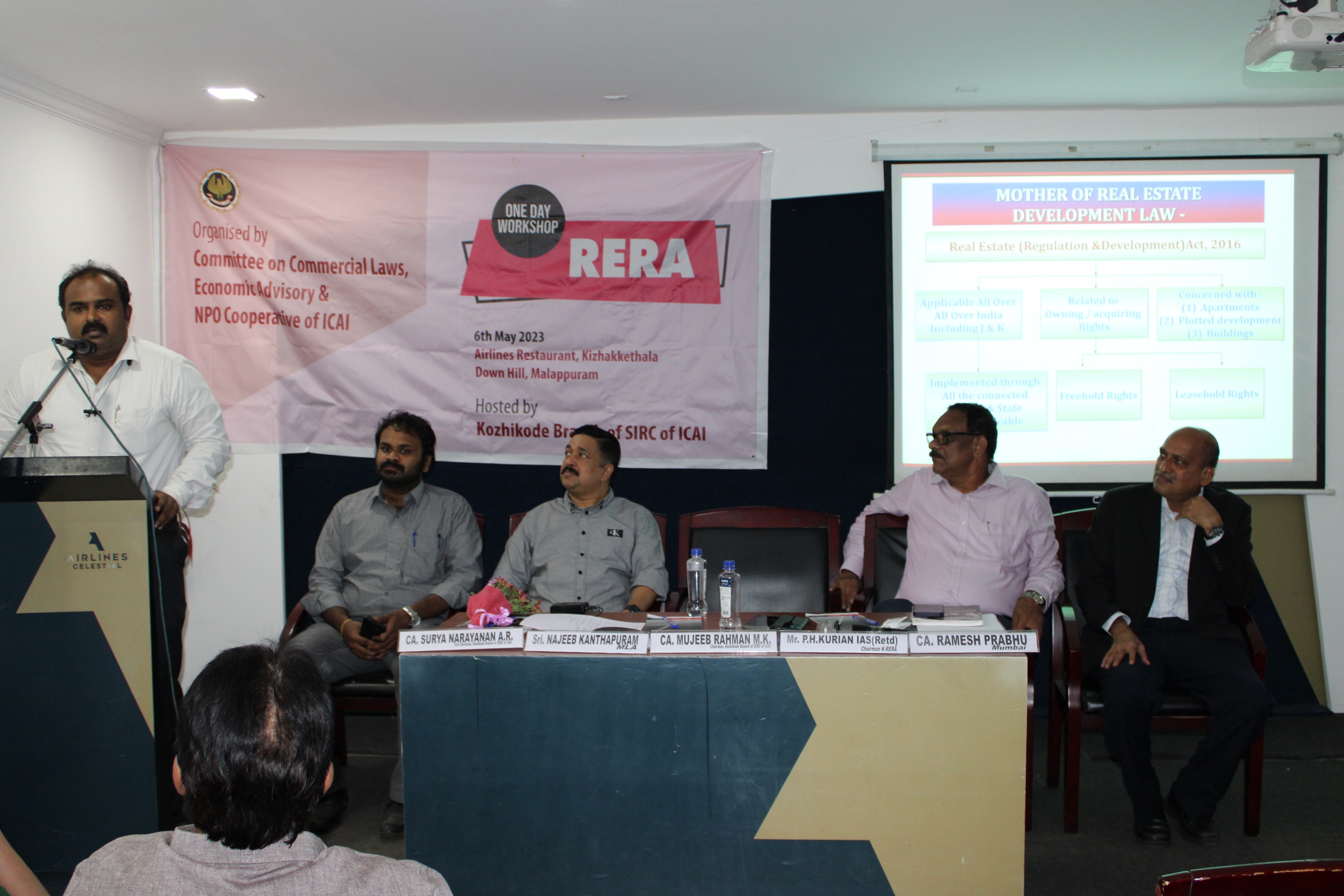 One Day Workshop on RERA  - 6-5-23