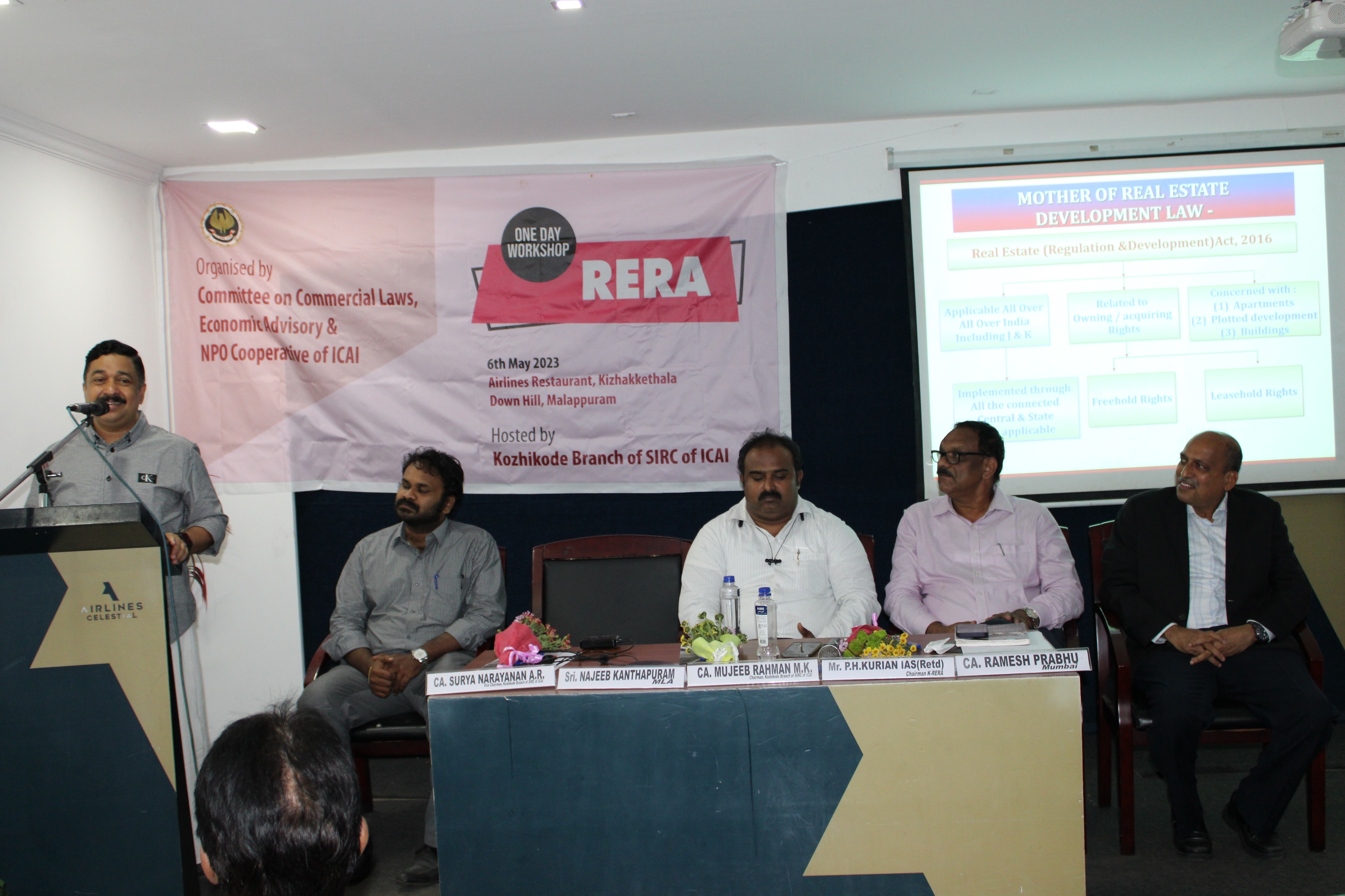 One Day Workshop on RERA  - 6-5-23