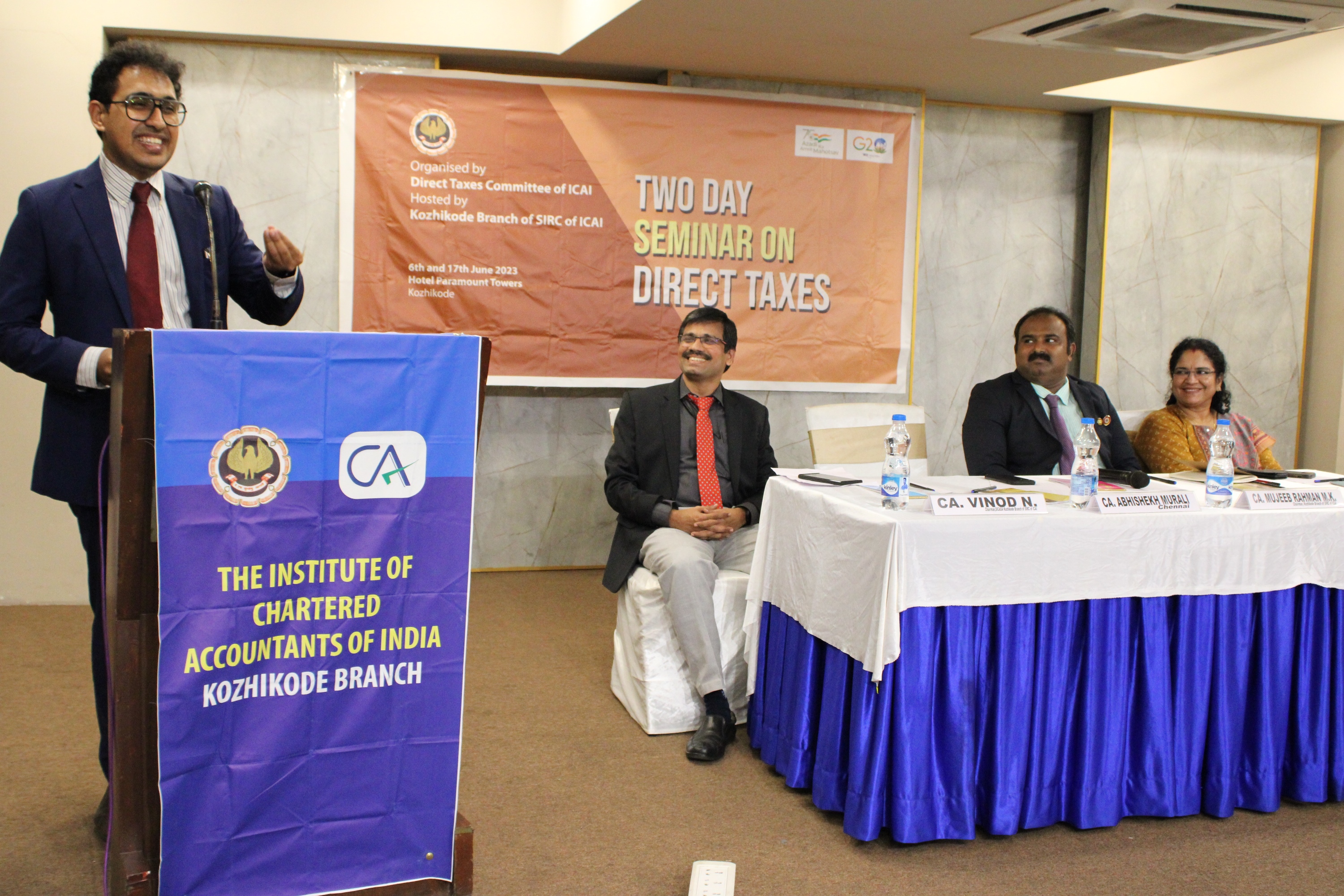 Two Day Seminar organised by Direct Taxes Committee 16& 17 June 2023