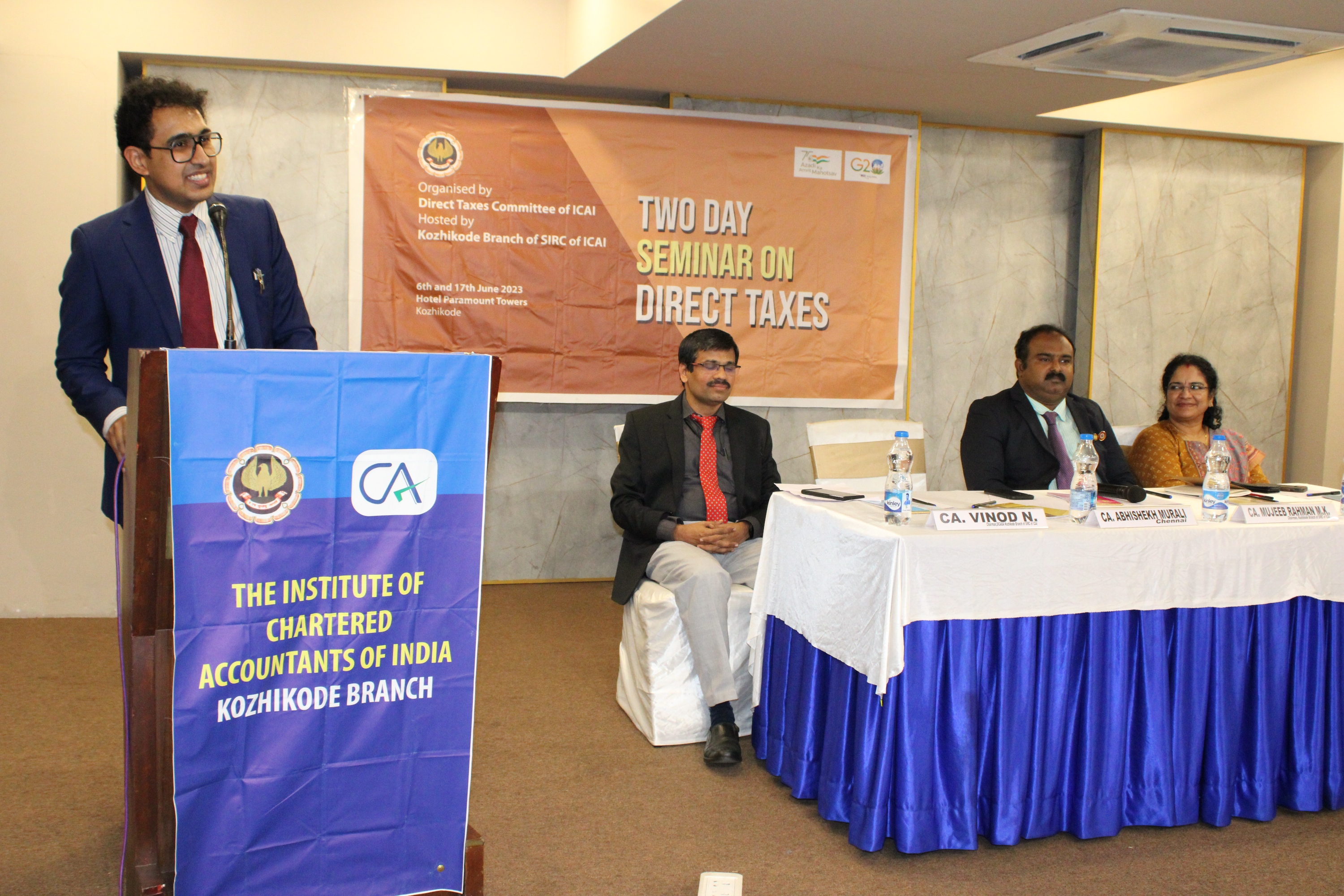 Two Day Seminar organised by Direct Taxes Committee 16& 17 June 2023
